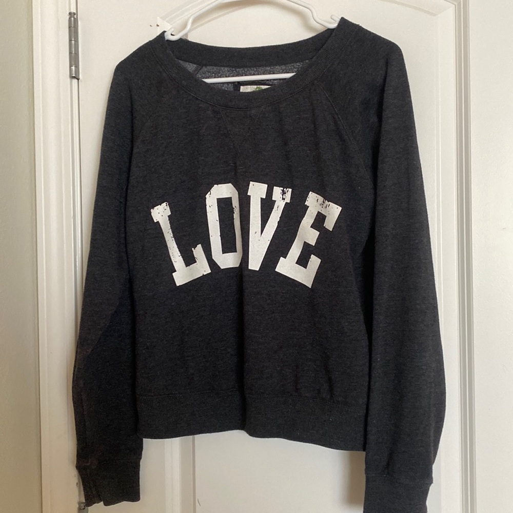 Womens crew neck sweatshirt